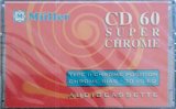 Compact Cassette Miller 60 "CD" Type II Chrome Germany