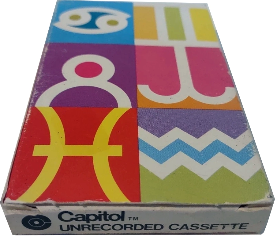 Compact Cassette Capitol Psychedelic Heiroglyphics 90 Type I Normal 1969 USA