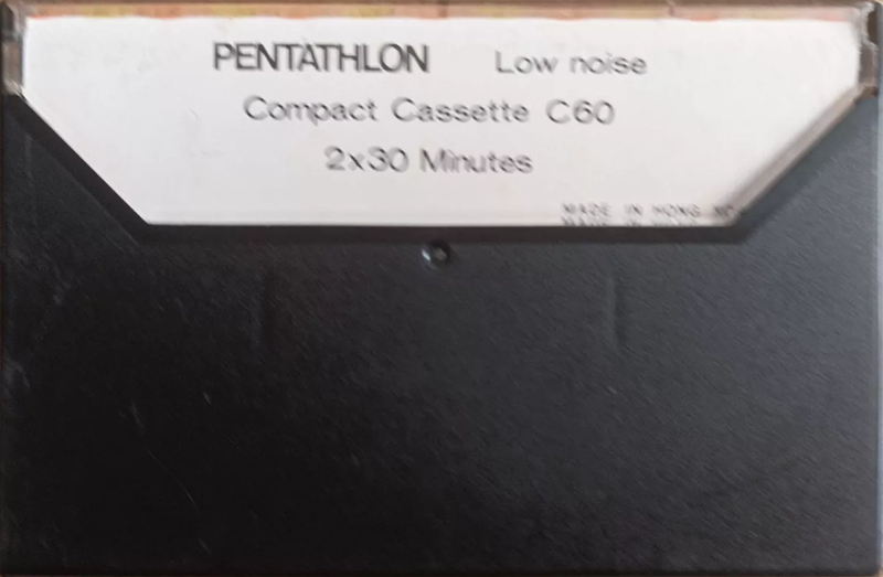 Compact Cassette Pentathlon 60 Type I Normal Hong Kong