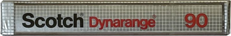 Compact Cassette Scotch Dynarange 90 Type I Normal 1982 USA