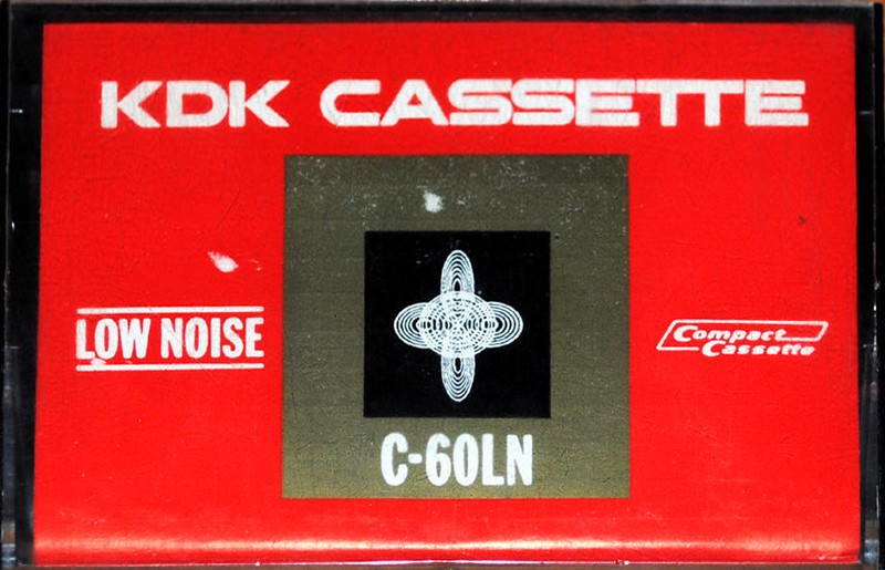 Compact Cassette KDK LN 60 Type I Normal 1975 Worldwide