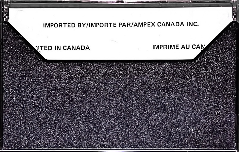 Compact Cassette Ampex 291 90 Type I Normal 1974 Canada