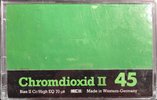 Compact Cassette Magna Chromdioxid II 45 Type II Chrome 1984 Germany