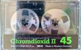 Compact Cassette Magna Chromdioxid II 45 Type II Chrome 1984 Germany