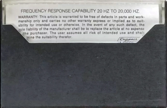 Compact Cassette Audio Magnetics Cobalt Energized 60 Type I Normal 1970 Unknown Country