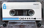 Compact Cassette Vega 60 Type I Normal 1979 Hong Kong