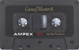 Compact Cassette Ampex Grand Master 60 Type II Chrome 1980 USA