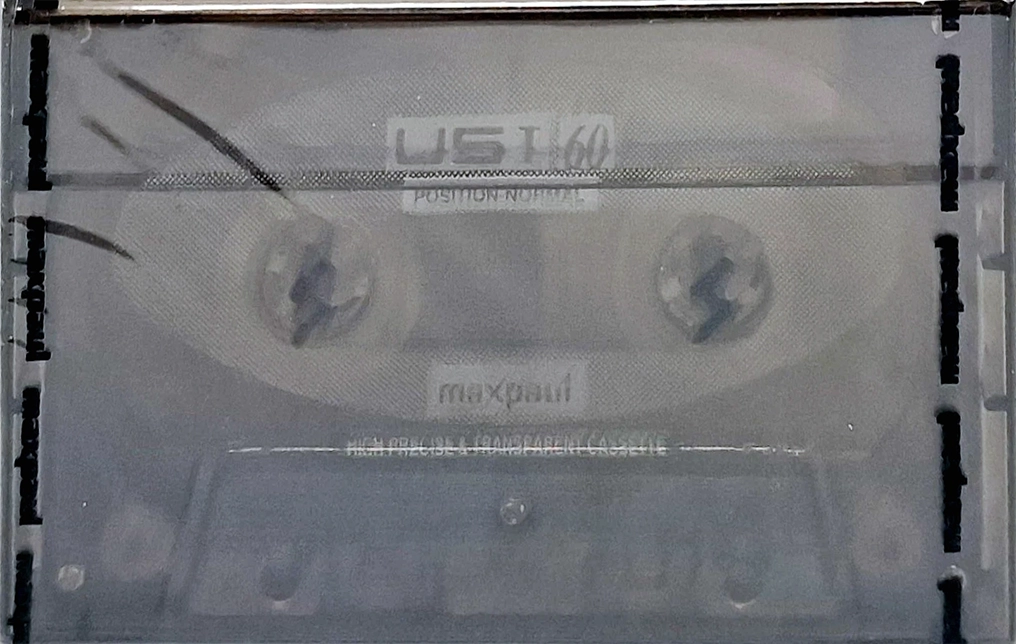 Compact Cassette Maxpaul 60 "US I" Type I Normal Unknown Country