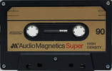 Compact Cassette Audio Magnetics Super 90 Type I Normal 1977 Europe