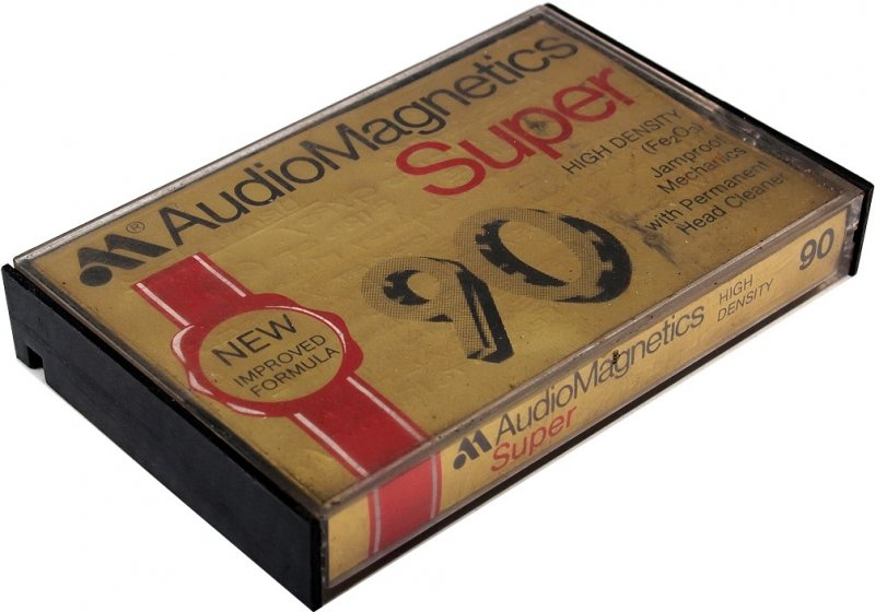 Compact Cassette Audio Magnetics Super 90 Type I Normal 1977 Europe
