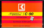 Compact Cassette Karstadt 90 Type I Normal 1973 Germany