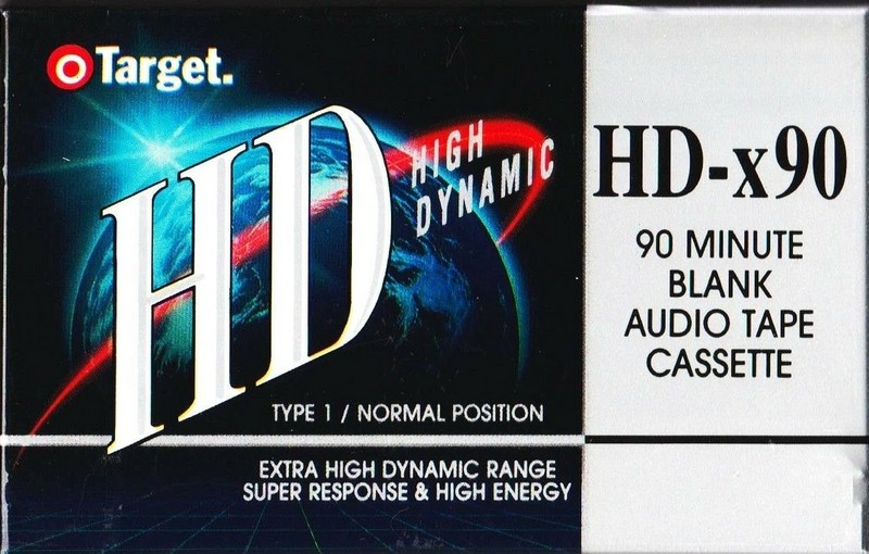 Compact Cassette Target 90 "HD-x" Type I Normal China
