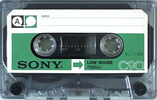Compact Cassette Sony 90+2 "High Fidelity" Type I Normal 1974 USA