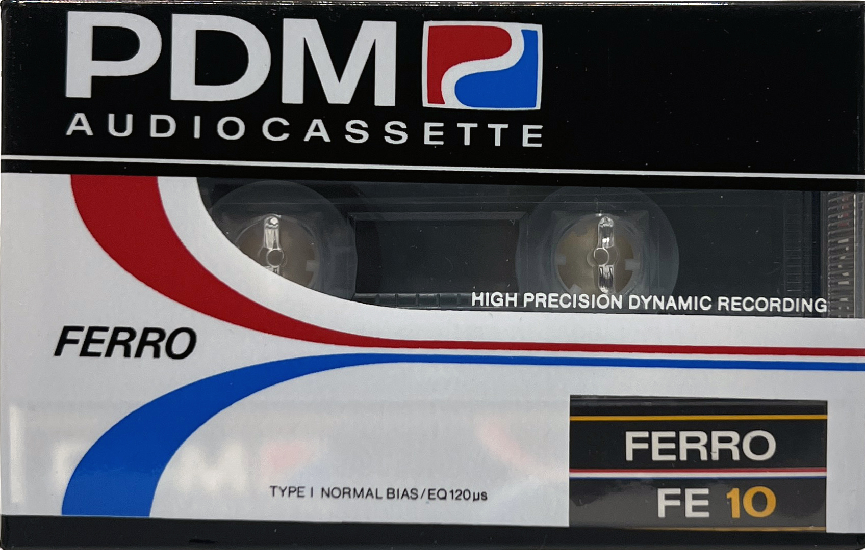Compact Cassette PDM FE 10 Type I Normal 1988 Europe
