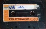 Compact Cassette Teletrans 60 "LN" Type I Normal Unknown Country