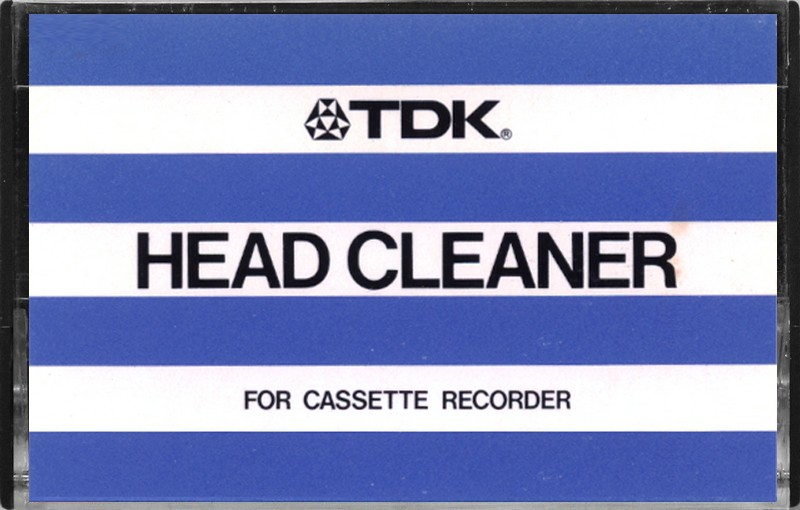 Compact Cassette TDK "HC-1" Cleaning Cassette Europe, USA