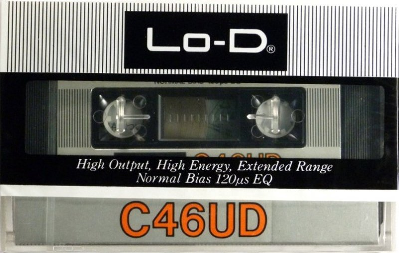 Compact Cassette Lo-D UD 46 Type I Normal 1981 Japan