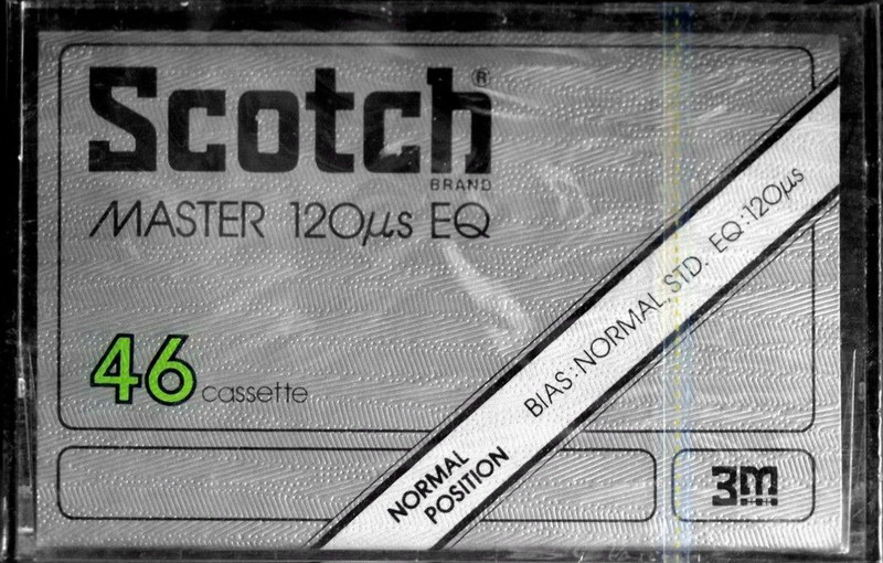 Compact Cassette Scotch Master 46 Type I Normal 1977 Japan