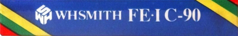Compact Cassette WH SMITH FE-I 90 Type I Normal 1986 UK