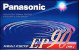 Compact Cassette Panasonic EP 90 "RT-EP90" Type I Normal 1994 Europe, Japan