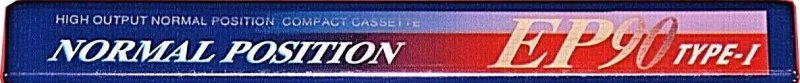 Compact Cassette Panasonic EP 90 "RT-EP90" Type I Normal 1994 Europe, Japan