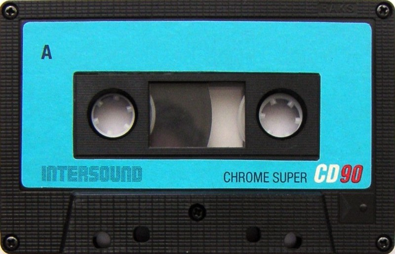Compact Cassette Intersound CD 90 Type II Chrome Europe