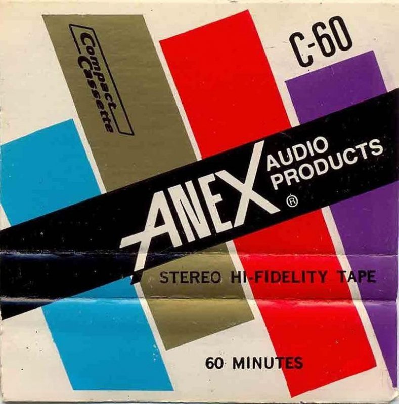 Compact Cassette Anex 60 Type I Normal 1979 Unknown Country