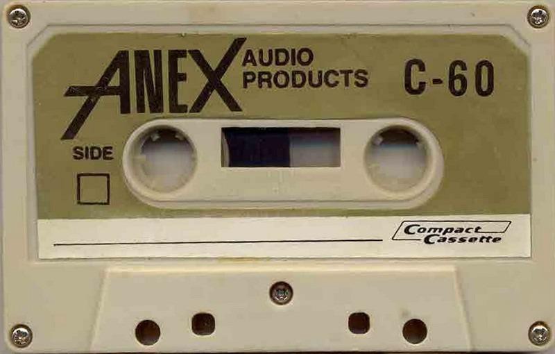 Compact Cassette Anex 60 Type I Normal 1979 Unknown Country