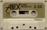 Compact Cassette Anex 60 Type I Normal 1979 Unknown Country