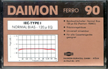 Compact Cassette Daimon 90 Type I Normal 1982 Germany