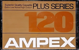 Compact Cassette Ampex Plus Series 120 Type I Normal 1978 Mexico
