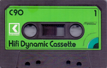 Compact Cassette Karstadt HiFi Dynamic 90 Type I Normal 1977 Germany