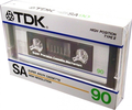Compact Cassette TDK SA 90 Type II Chrome 1985 Japan
