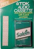 Blister TDK D 90 "Salem The Refreshest" Type I Normal 1989 USA
