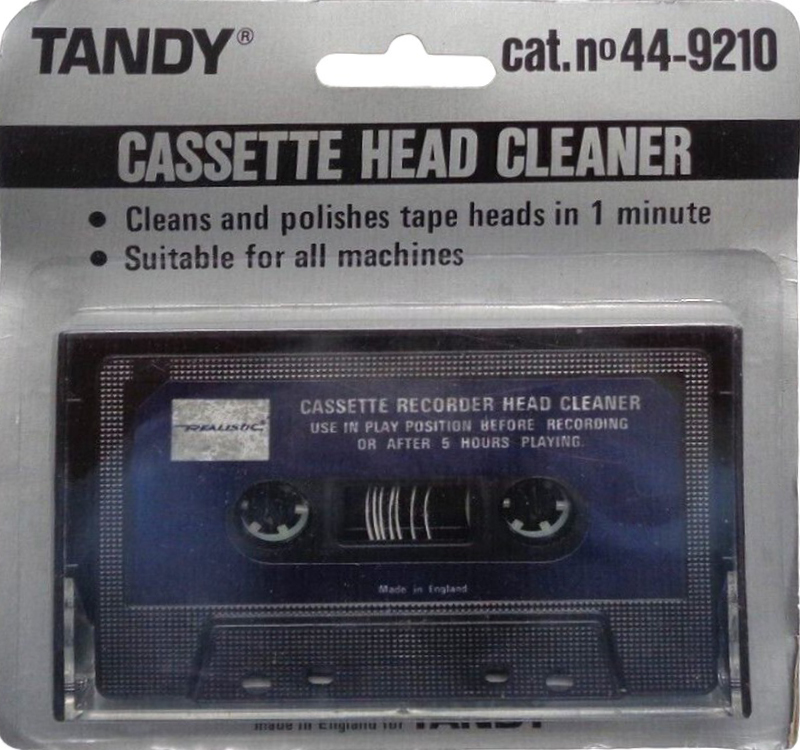 Compact Cassette Realistic Cleaning Cassette USA