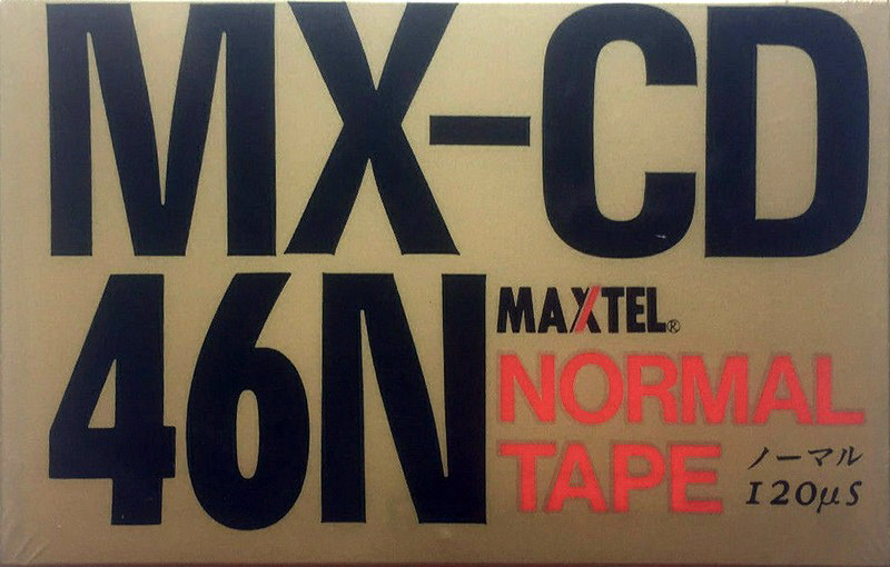 Compact Cassette Maxtel 46 "MX-CD" Type I Normal Japan