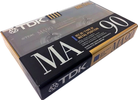 Compact Cassette TDK MA 90 Type IV Metal 1990 North America