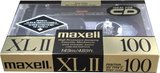 Compact Cassette Maxell XLII 100 Type II Chrome 1989 North America