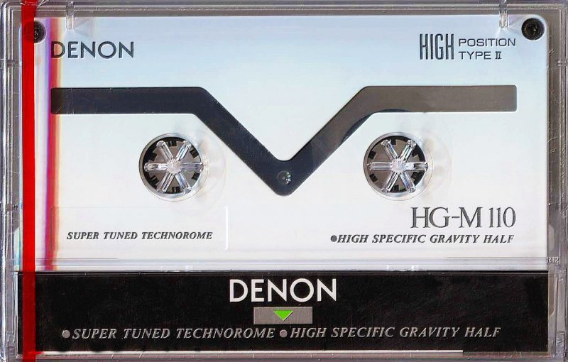 Compact Cassette Denon HG-M 110 Type II Chrome 1992 Japan