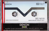 Compact Cassette Denon HG-M 110 Type II Chrome 1992 Japan