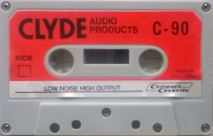 Compact Cassette Clyde 90 Type I Normal Hong Kong