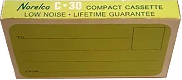 Compact Cassette Norelco 90 Type I Normal 1966 USA