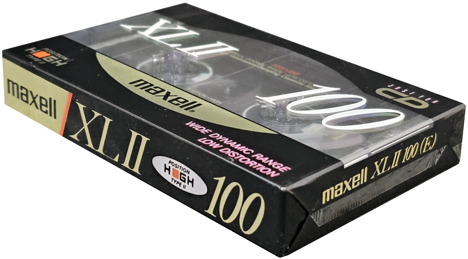 Compact Cassette Maxell XLII 100 Type II Chrome 1990 Japan