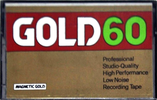 Compact Cassette Gold 60 Type I Normal Germany