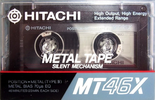 Compact Cassette Hitachi MTX 46 Type IV Metal 1985 Japan