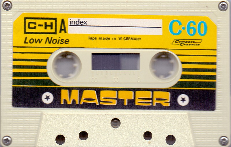 Compact Cassette Master 60 Type I Normal Europe