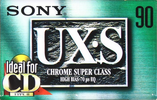 Compact Cassette Sony UX-S 90 Type II Chrome 1999 Europe