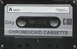 Compact Cassette City 60 Type II Chrome 1977 Europe