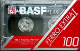 Compact Cassette BASF Ferro Extra I 100 Type I Normal 1991 Europe