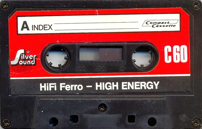 Compact Cassette Silver Sound High Energy 60 "Multibrand" Type I Normal 1983 Europe